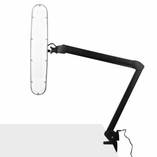ELegant801-S Széles kivitelű LED Munkalámpa Fekete színben (magas fényerő)