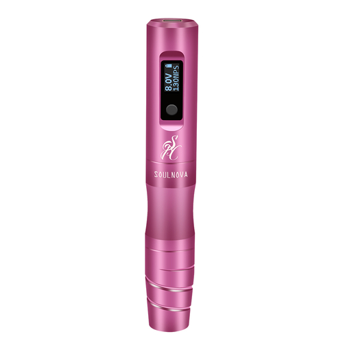AVA Soulnova E2 mini vezeték nélküli sminktetováló toll (Rózsaszín)