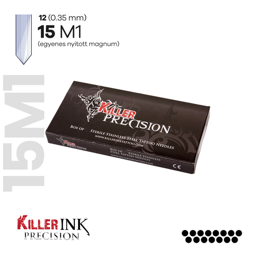 15M1 PRECISION - Nyitott Magnum tű (50db)