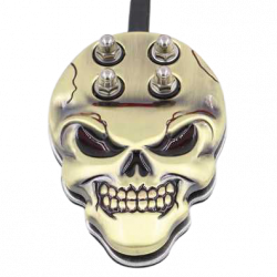 Kapcsoló - Pedál - Skull